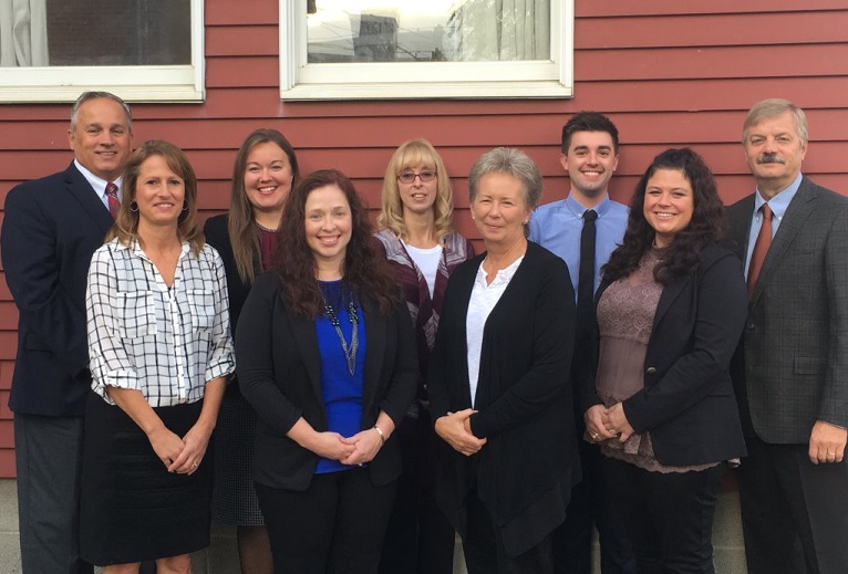 verne hart staff, tom johnston, jay white, amy parsell, connie pack, gayle chambers,